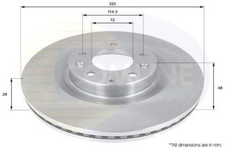 ΔΙΣΚΟΠΛΑΚΑ ΕΜΠΡΟΣΘ.MAZDA COMLINE ADC0460V