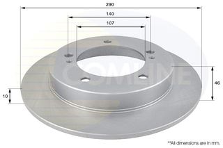 ΕΠΙΧΡΙΣΜΕΝΗ ΔΙΣΚΟΠΛΑΚΑ ΕΜΠΡΟΣΘ.SUZUKI COMLINE ADC0902