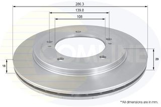 ΕΠΙΧΡΙΣΜΕΝΗ ΔΙΣΚΟΠΛΑΚΑ ΕΜΠΡΟΣΘ.SUZUKI COMLINE ADC0917V