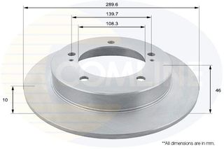 ΔΙΣΚΟΠΛΑΚΑ ΕΜΠΡΟΣΘ.SUZUKI COMLINE ADC0933