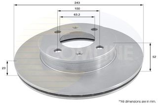 ΕΠΙΧΡΙΣΜΕΝΗ ΔΙΣΚΟΠΛΑΚΑ ΕΜΠΡΟΣΘIA HYUNDAI COMLINE ADC1032V