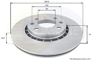 ΔΙΣΚΟΠΛΑΚΑ ΕΜΠΡΟΣΘ.OPEL COMLINE ADC1102V