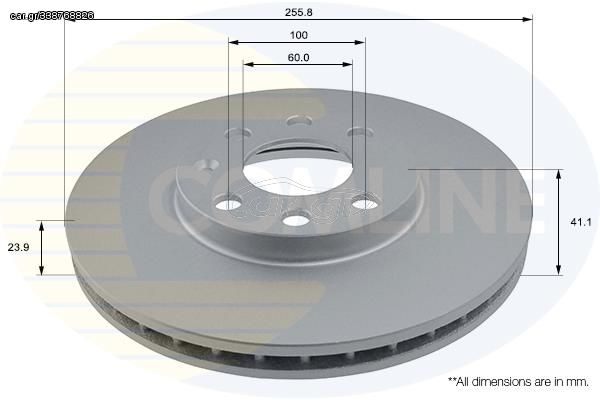 ΕΠΙΧΡΙΣΜΕΝΗ ΔΙΣΚΟΠΛΑΚΑ ΕΜΠΡ. OPEL COMLINE ADC1105V