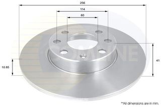 ΔΙΣΚΟΠΛΑΚΑ ΕΜΠΡΟΣΘ.OPEL COMLINE ADC1120