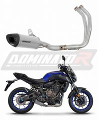 Dominator Ολόσωμη Εξάτμιση HP8 Titanium/Carbon End Yamaha ΜΤ 07 2014 - 2020 Με Σιγαστήρα