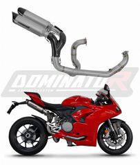 Dominator Ολόσωμη Εξάτμιση HP8 Titanium/Carbon End Ducati Panigale V2 2020 - 2023 Με Σιγαστήρα