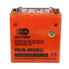 ΜΠΑΤΑΡΙΑ YB10L-BS (YB10L-A2 / YB10L-B2) GEL OUTDO