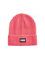 Puma Classic Beanie Ανδρικός Σκούφος με Rib Πλέξη σε Μπεζ χρώμα 024038-07