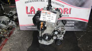 ΚΙΝΗΤΗΡΑΣ VOLKSWAGEN POLO 9N/ SEAT IBIZA 6L 1.2 6VALVE, ΚΩΔ.ΚΙΝΗΤΗΡΑ: BBM, ΜΟΝΤΕΛΟ 2002-2008