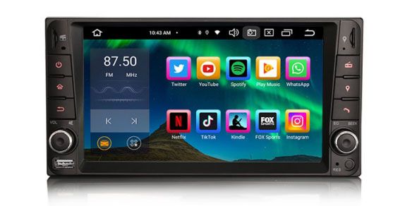 8501020300 - STORM Car multimedia 7" Android 13.0 - 8core - 4GB RAM - 64GB ROM για TOYOTA