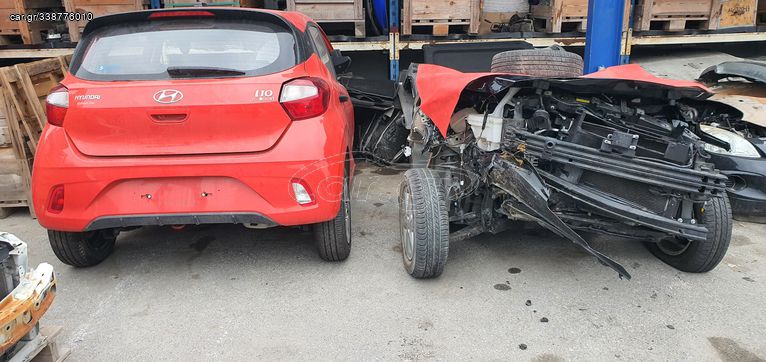 Τρομπετο πισω HYUNDAI I10  2020 κι μετα   τζαμοπορτα προφυλακτηρας αξονας φαναρια φτερα