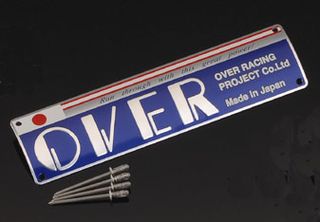 tampelaki OVER exhaust 160x35mm MODIFYING GARAGE "since1993" TAKEGAWAGR - 4miniracingparts,gr
