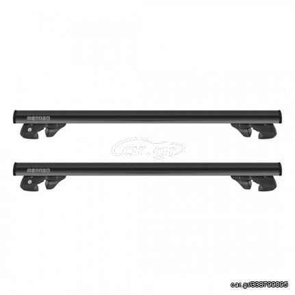 Μπάρες οροφής μαύρες Menabo Jackson για Mercedes C-Class (W202/W203/W204) STW / E-Class (W210/W211) STW (Raised Rails)