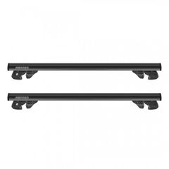 Μπάρες οροφής μαύρες Menabo Jackson XL για Peugeot (Raised Rails)