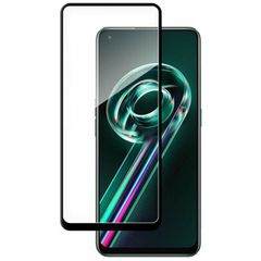 Full Glue Tempered Glass 5D for Realme 9 / 9 Pro+ black frame