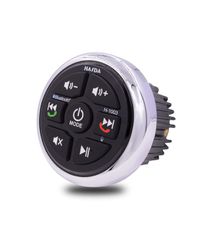 HASDA H-1003 ΑΔΙΑΒΡΟΧΟ ΣΤΡΟΓΓΥΛΟ ΜΑΥΡΟ BLUETOOTH CONTROLLER - A2DP-thumb-1