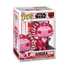 Funko Pop! Disney: Star Wars - Valentines S2 - Ahsoka 496 Bobble-Head Vinyl Figure