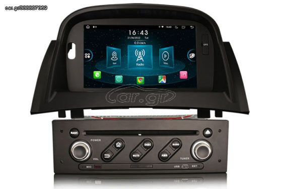 8903061300 - STORM Car multimedia 7" Android 12.0 - 8core - 4GB RAM - 64GB ROM για Renault Megane Ⅱ 2002-2008