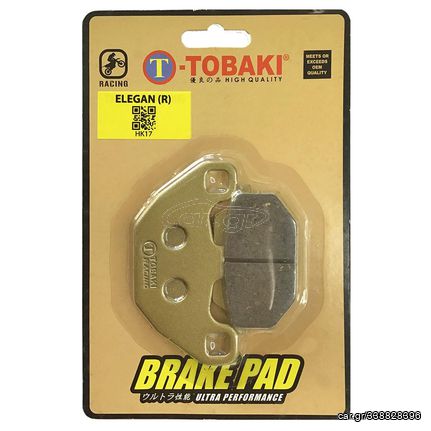 Τακάκια οπίσθια Racing FA305 Sym Joyride TOBAKI