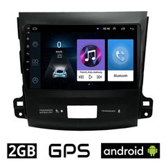 MITSUBISHI OUTLANDER (2006 - 2012) Android οθόνη αυτοκίνητου 2GB με GPS WI-FI (ηχοσύστημα αφής 9" ιντσών OEM Youtube Playstore MP3 USB Radio Bluetooth Mirrorlink εργοστασιακή, 4x60W, AUX) MIT326-2GB