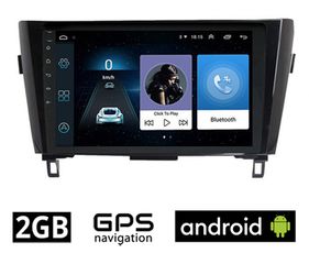 NISSAN QASHQAI (μετά το 2014) Android οθόνη αυτοκίνητου 2GB με GPS WI-FI (ηχοσύστημα αφής 10" ιντσών OEM Youtube Playstore MP3 USB Radio Bluetooth Mirrorlink εργοστασιακή, 4x60W, AUX) NIS170-2GB