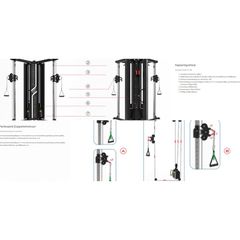 Μηχάνημα Τροχαλιών Pegasus Functional Trainer FT‑300-thumb-3