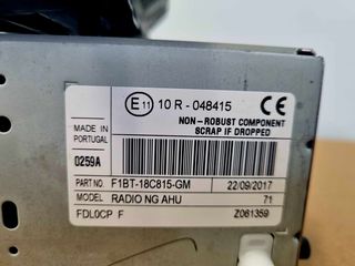 ΓΝΗΣΙΟ RADIO-CD / BLUETOOTH / KOΜΠΛΕ ΑΠΟ FORD FOCUS 2017  ΣΕ ΑΨΟΓΗ ΚΑΤΑΣΤΑΣΗ-thumb-3