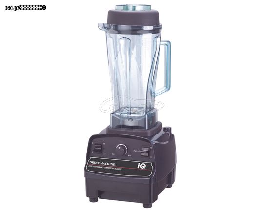 IQ BL-470PRO Μπλέντερ για Smoothies 0.5lt 1500W, Μαύρο