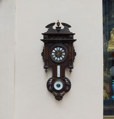 Ρολόι - Βαρόμετρο - Θερμόμετρο γαλλικής κατασκευής, περίπου 120 ετών.