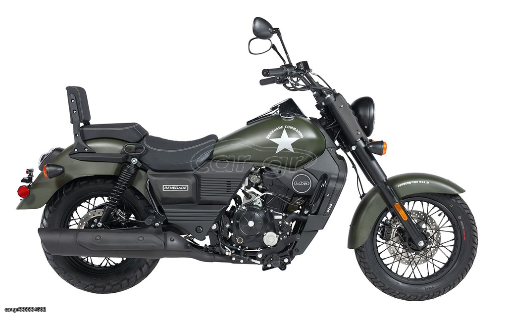 UM 2025 RENEGATE COMMANDO 300 ΕΥΚΑΙΡΙΑ!!!