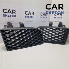 Seat Leon 1M Cupra 99'-05' Honeycomb Γρύλλιες Προφυλακτήρα-thumb-7