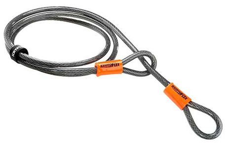 Kryptonite KryptoFlex Double Loop Cable 120cm 10mm