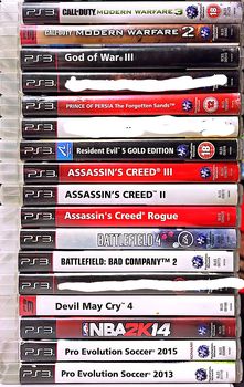 PS3 16 Παιχνίδια. Πωλούνται και ξεχωριστά.