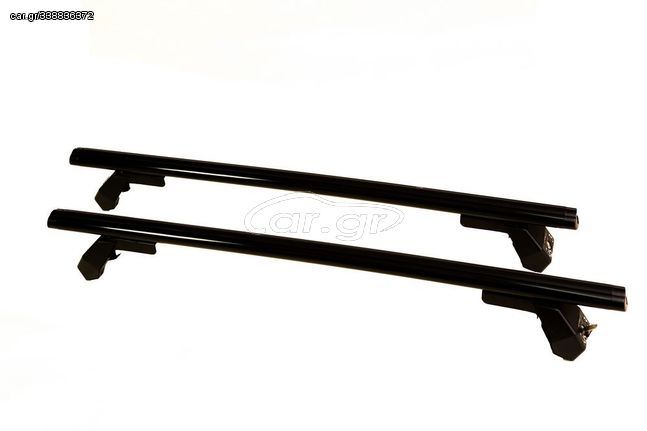 Μπάρες Οροφής Αυτοκινήτου Hermes GS3 110cm Set KIT S650 Αλουμινίου Μαύρες | Pancarshop