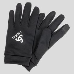 Γάντια Odlo The Stretchfleece liner e-tip gloves / Μαύρο  / OD-762710-15000_1