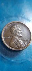 Νόμισμα One cent usa  1916s σπάνιο . Αν θέλετε δεστε όλες τις αγγελίες μου.πατηστε κάτω από το όνομα μου ευχαριστώ για τον χρόνο σας