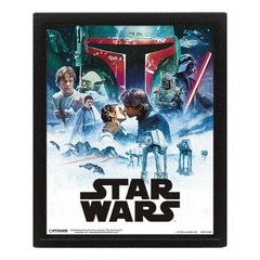 Κάδρο 3D Episode IV & V - Star Wars (25.5 x 20.5 cm)