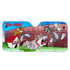 Ηλιοπροστασία Παρμπρίζ Αλουμινίου WB Tom & Jerry & Dog 60x130cm 9601 1 Τεμάχιο - 13407