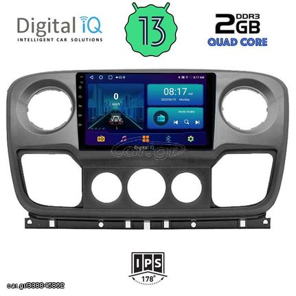 DIGITAL IQ BXB 1463_GPS (10inc) MULTIMEDIA TABLET OEM NISSAN NV400 - OPEL MOVANO - RENAULT MASTER mod. 2010-2020