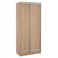 ΝΤΟΥΛΑΠΑ ΣΥΡΟΜΕΝΗ ADLER ΜΕΛΑΜΙΝΗΣ 90x45x210Yεκ. SONAMA OAK 2ΦΥΛΛΗ HM2436.01