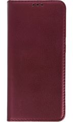 Smart Magnetic case for Realme C55 Burgundy