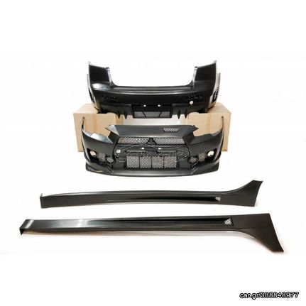 Mitsubishi Evo 10 X Body Kit Μπροστινός, πίσω προφυλακτήρας και πλαϊνές ποδιές.