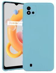Θήκη Silky And Soft για Realme C11 2021 - Γαλάζιο