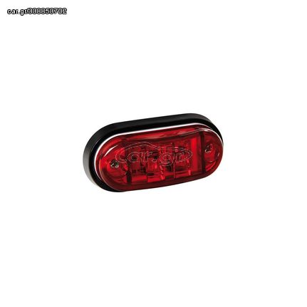 ΦΩΣ ΦΟΡΤΗΓΟΥ 2LED ΚΟΚΚΙΝΟ 24V 72mm