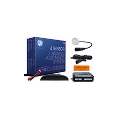 ΣΥΣΤΗΜΑ ΠΑΡΚΑΡΙΣΜΑΤΟΣ 9-15 V ΜΕ 4 ΔΙΑΙΡΟΥΜΕΝΟΥΣ ΑΙΣΘΗΤΗΡΕΣ (ΛΕΥΚΟ) 21,5mm ΚΑΙ ΟΘΟΝΗ M-TECH
