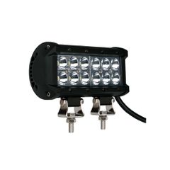 ΠΡΟΒΟΛΕΑΣ LIGHT BAR FLOOD 10-32V 36W 2400lm OSRAM 12xLED (161 x 60 x 180 mm) ΜΠΑΡΑ LED M-TECH -1ΤΕΜ.