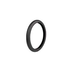 ΚΑΛΥΜΜΑ ΤΙΜΟΝΙΟΥ ΦΟΡΤΗΓΟΥ 42/44cm (S) SKIN-COVER ΜΑΥΡΟ ΜΕ ΚΟΚΚΙΝΗ ΡΑΦΗ ΕΛΑΣΤΙΚΟ 2mm ΠΑΧΟΣ