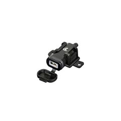 ΦΟΡΤΙΣΤΗΣ USB ΜΕ ΦΙΣ ΑΝΑΠΤΗΡΑ ΚΑΙ ΚΑΛΩΔΙΟ 150cm 12/24V 2,4A  ΑΔΙΑΒΡΟΧΟΣ