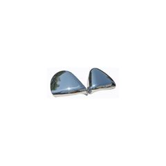 VW GOLF 6 3/5D/SW 2010-2013/ VW TOURAN MPV 2010+ ΚΑΠΑΚΙΑ ΚΑΘΡΕΦΤΩΝ ΧΡΩΜΙΟΥ 2 ΤΕΜ. ΜΕΤΑΛΛΙΚΑ ΒΟΥΡΤΣΑ
