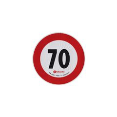ΣΗΜΑ ΤΑΧΥΤΗΤΑΣ ΧΙΛΙΟΜΕΤΡΩΝ 70km/h ΑΥΤΟΚΟΛΛΗΤΟ